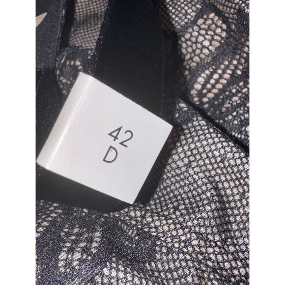 Brand New Calvin Klein Women's Size 42D Black Unlined Full Coverage Bra - Picture 7 of 7